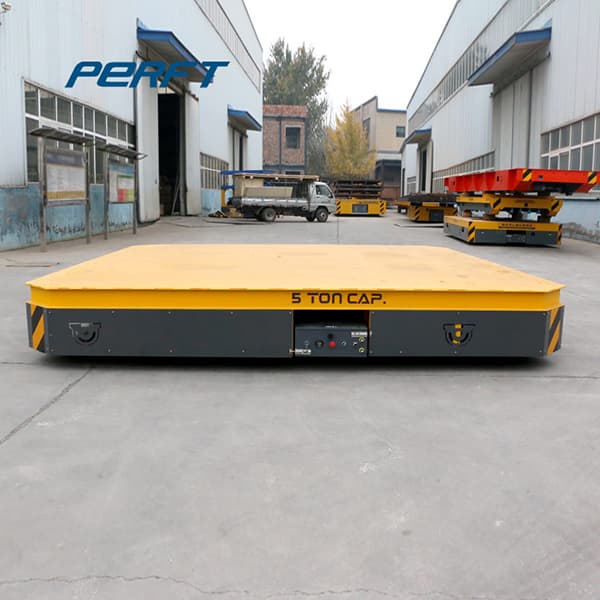 industrial motorized rail cart for production line 75t